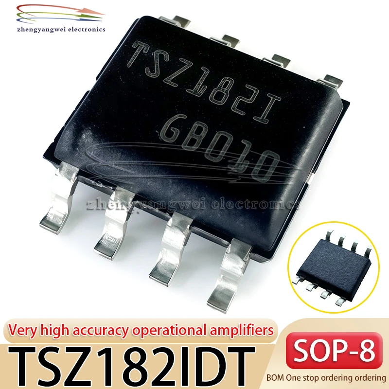 5PCS TSZ182IDT SOP-8 Code TSZ182I TSZ182ID 182 hochpräziser Operationsverstärker