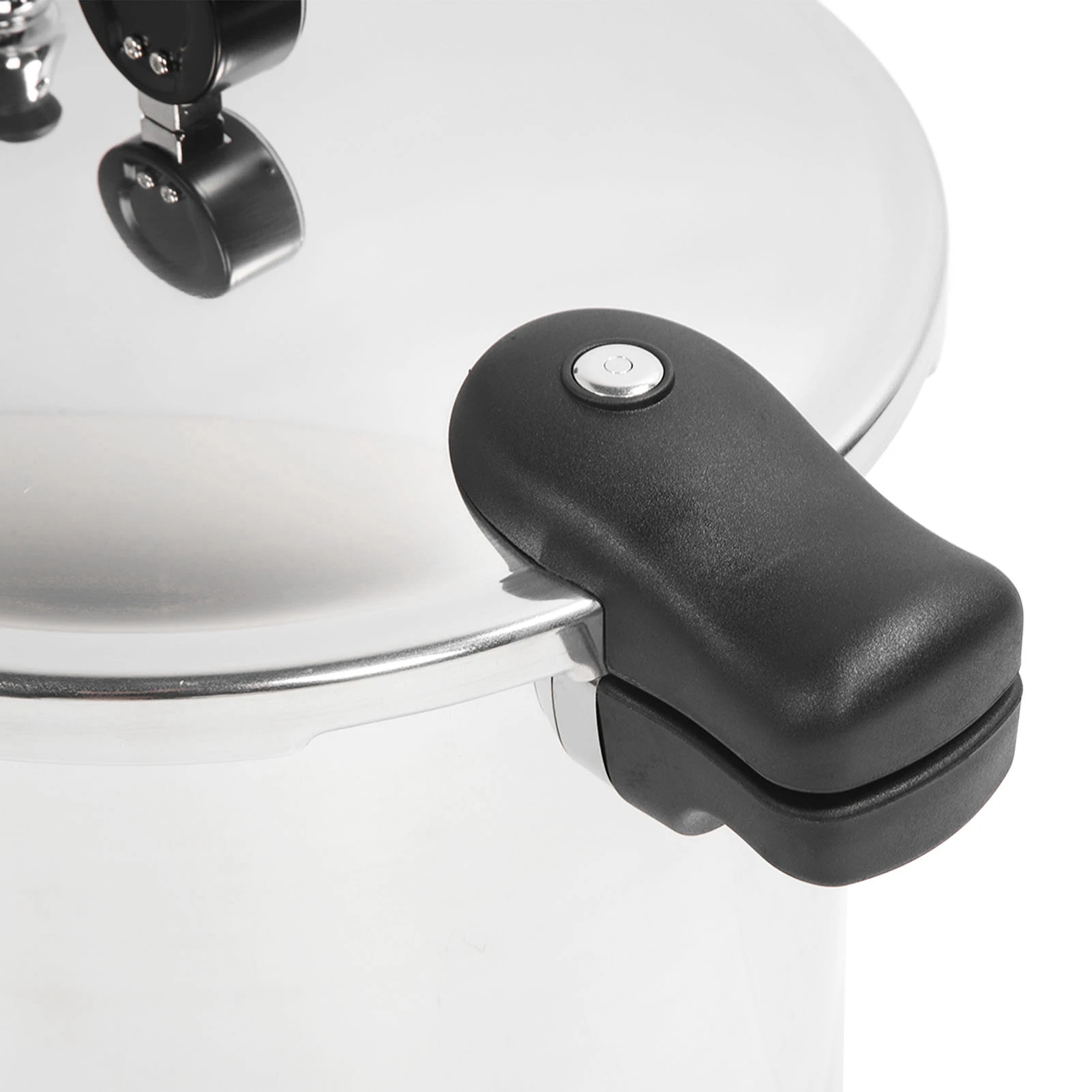 Pressure Cooker Long Lifespan Efficient Aluminium Alloy Pressure Canner 23L Capacity High Temp Resistant with Meter for Kitchen 5