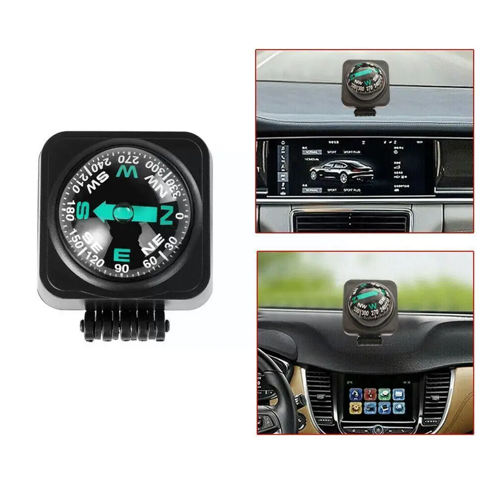 

1pcs Car Decoration Gift LC450 Outdoor Car Compass/Guide Interior Widget Angle Car Decorations Ball Dashboard Adjustable C1X6