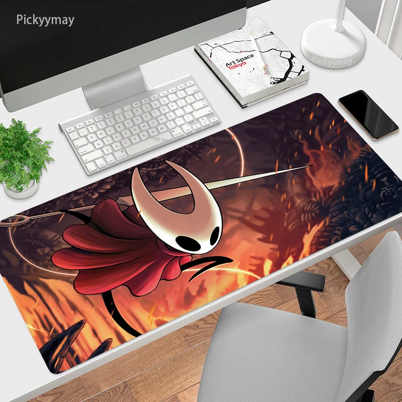 Grande Oco Knight Mouse Pad Computador Deskmat Gaming Mousepad Teclado Mause Estendido Tapete de Mesa Tapete de Borracha Xxl - Imagem 3