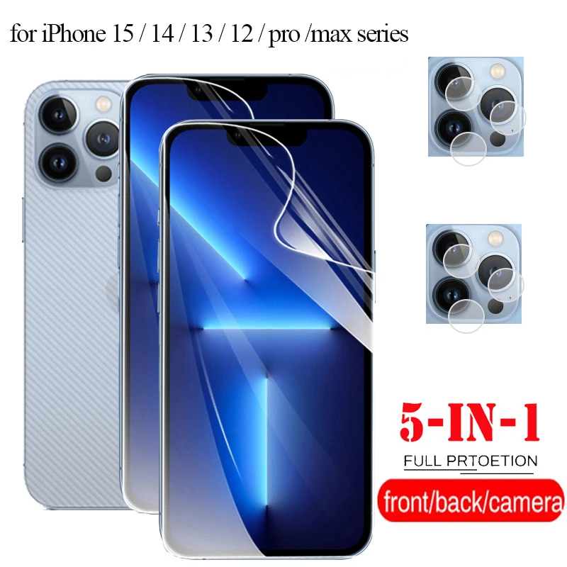 iphone 15 hidrogel for iphone 15 14 pro max soft glass apple iphone 14 12  13 iphone15 pro max hydrogel film iphone 15 pro