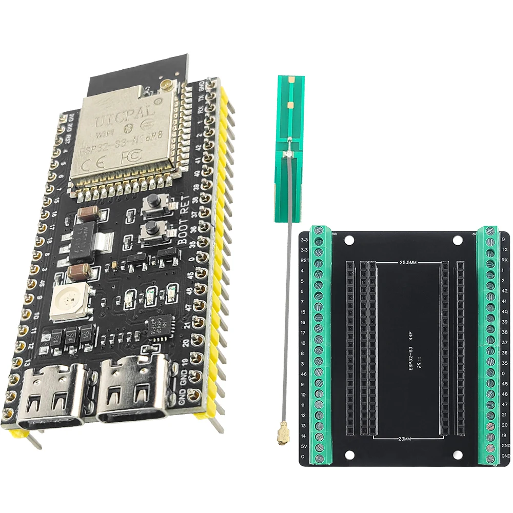 ตัวเลือกสินค้า บอร์ดพัฒนา IoT ครบวงจร ESP32-S3 โมดูล Wi-Fi & Bluetooth 2.4GHz