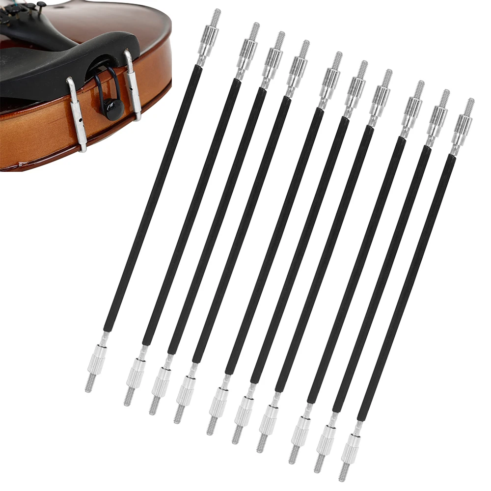 Violin / Viola Tailgut Tailcord Gut Cord Violin Nylon End Rope Tail 10Pcs/set for 4/4 3/4 1/2 1/4 1/8 String Instrument Accessory violin tailpieces