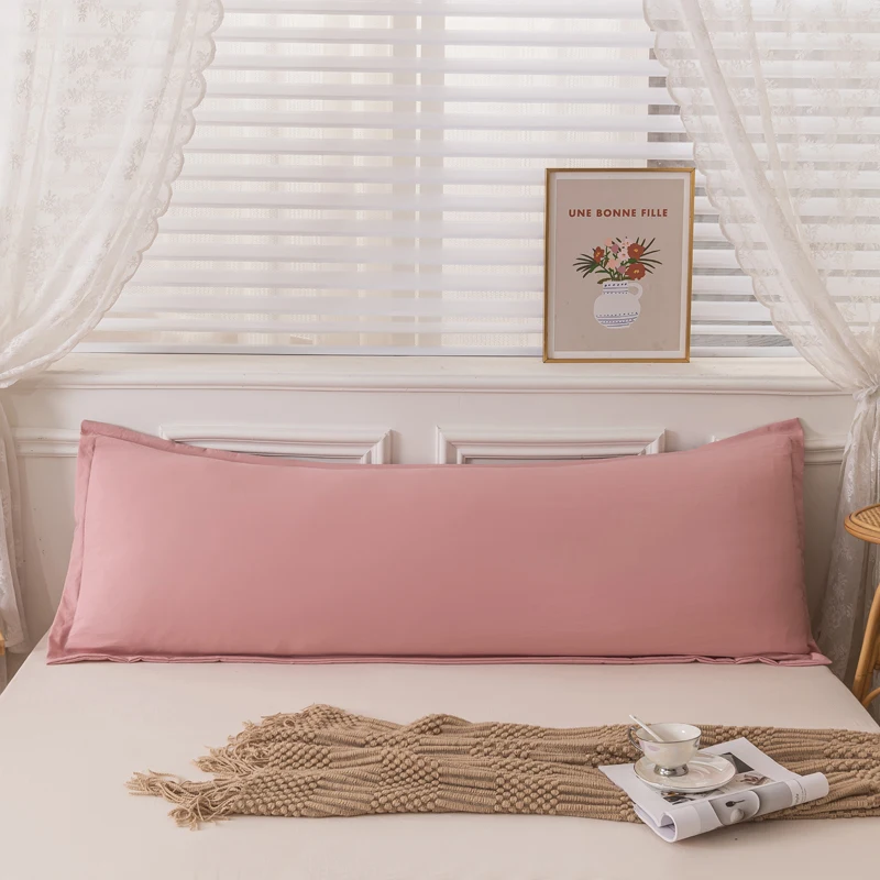 One Piece Double Long Pillowcase Home Couple Pillowcase Extended Pillowcase (Excluding Core) 2