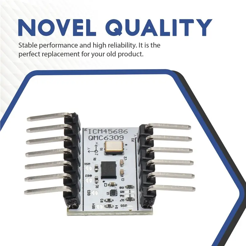 AY14 -ICM-45686 + QMC6309 슬라임버 스몰 슬라임 가속도계/자이로스코프/자력계 모듈