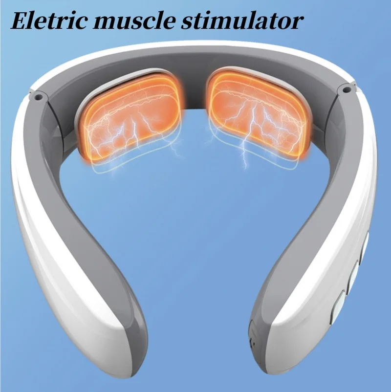 

Tens Neck Massager Muscle Massager Eletric Muscle Stimulator Body Massagers Portable Cervical Massager Physiotherapy Tens Relax