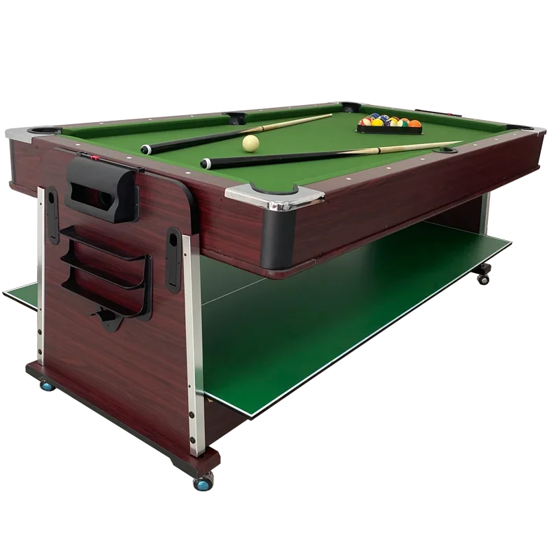 Multi-functional billiard table commercial 4 in 1 game entertainment home table tennis