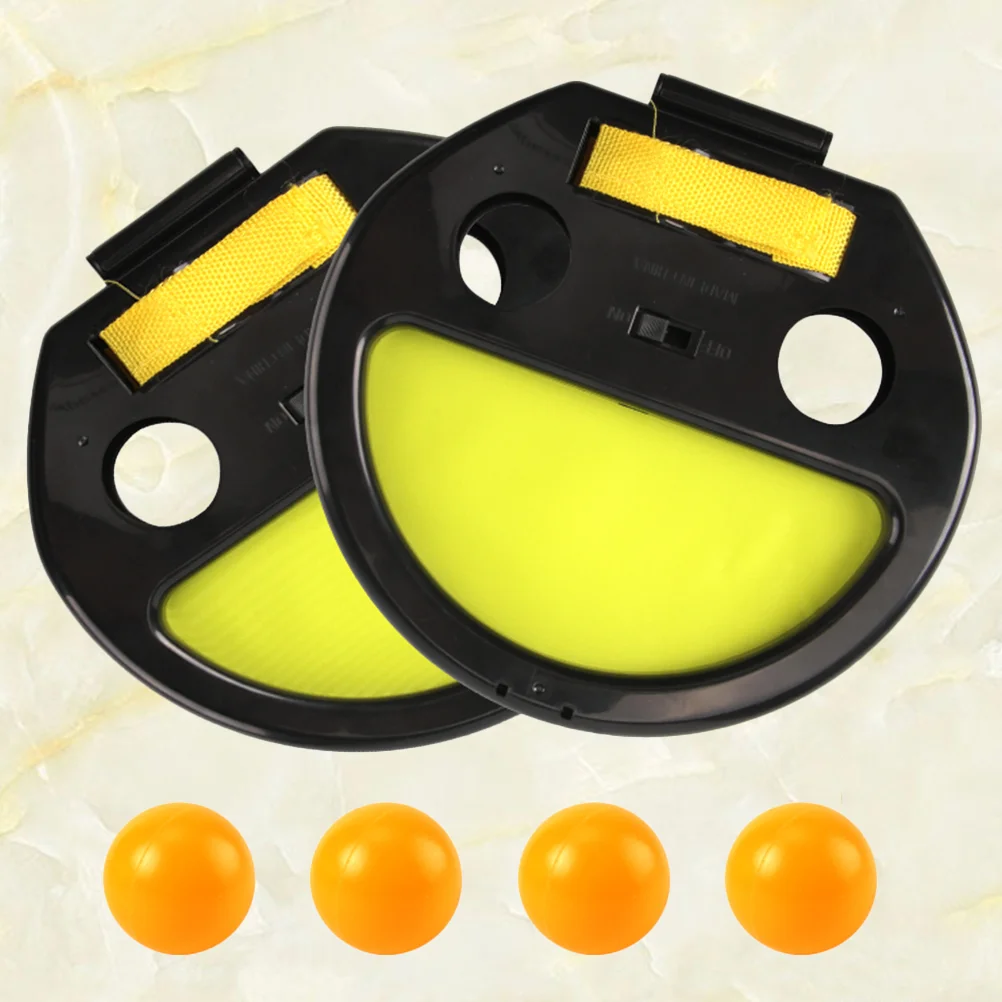 

Ball Catch Game Childrens Hand Catching Ball Racket Outdoor Beach Toys Kids Racket Throwing Ball Frescobol Hand Clip