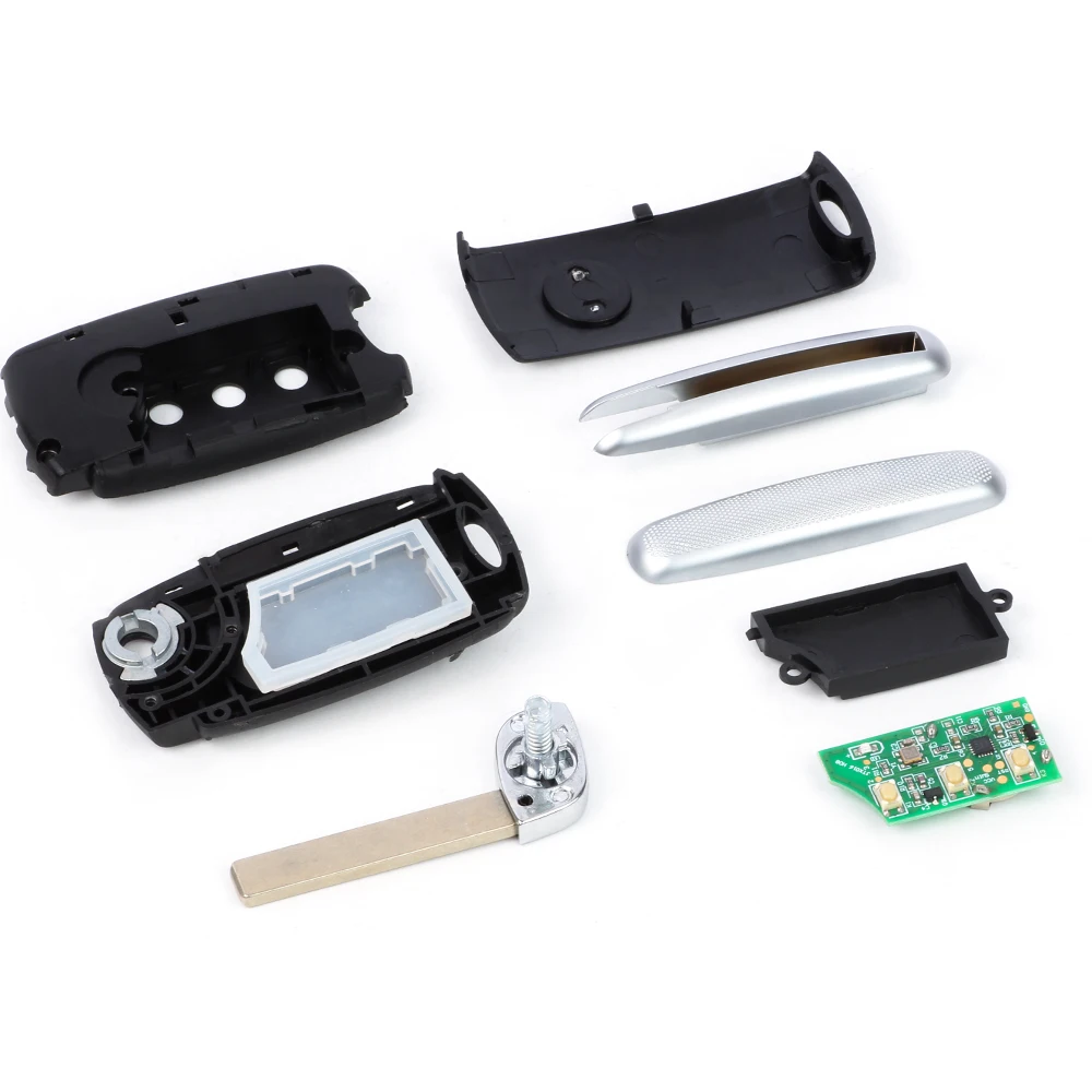 DIYKEY Flip Remote Control Key FOB ASK 434MHZ 4D60 Chip for Dongfeng 580 2010 2011 2012 2013 2014 2015 P/N: 3704050-SA01S