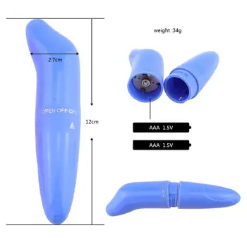 Mini G-Spot Vibrator Massager Small Bullet Nipple Clitoris Stimulator Vibrating Egg Sex Toys For Woman Bullet Vibrator 3