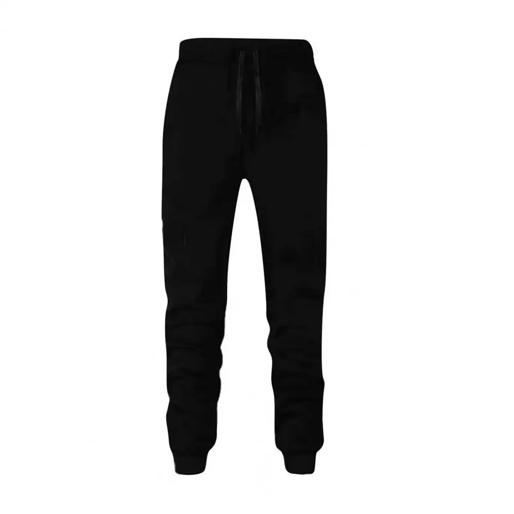 Jacket Trousers Set Stylish Men's Hooded Tracksuit Set with Striped Color Matching Zipper Pockets Elastic Waist for Comfortable