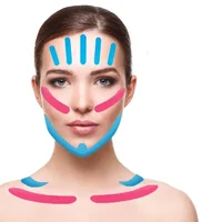 2.5CM x 5M Kinesiology Tape For Face V Line Neck Eyes Lifting Wrinkle Remover Sticker Tape Facial Skin Care Tool Elastic Bandage 2