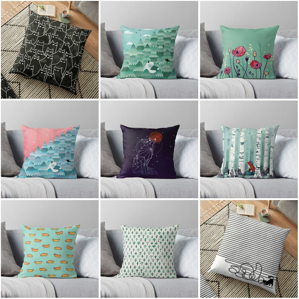 Decorative Home pillow case Cushion covers nordic 45*45 40*40 40x40cm