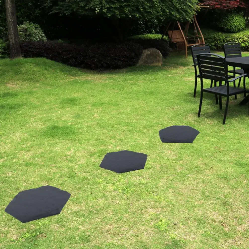 Resin Garden Stones Uv Resistant Stepping Stone Decorative Weather-proof Garden Stepping Stones for Patio Yard for Pathways