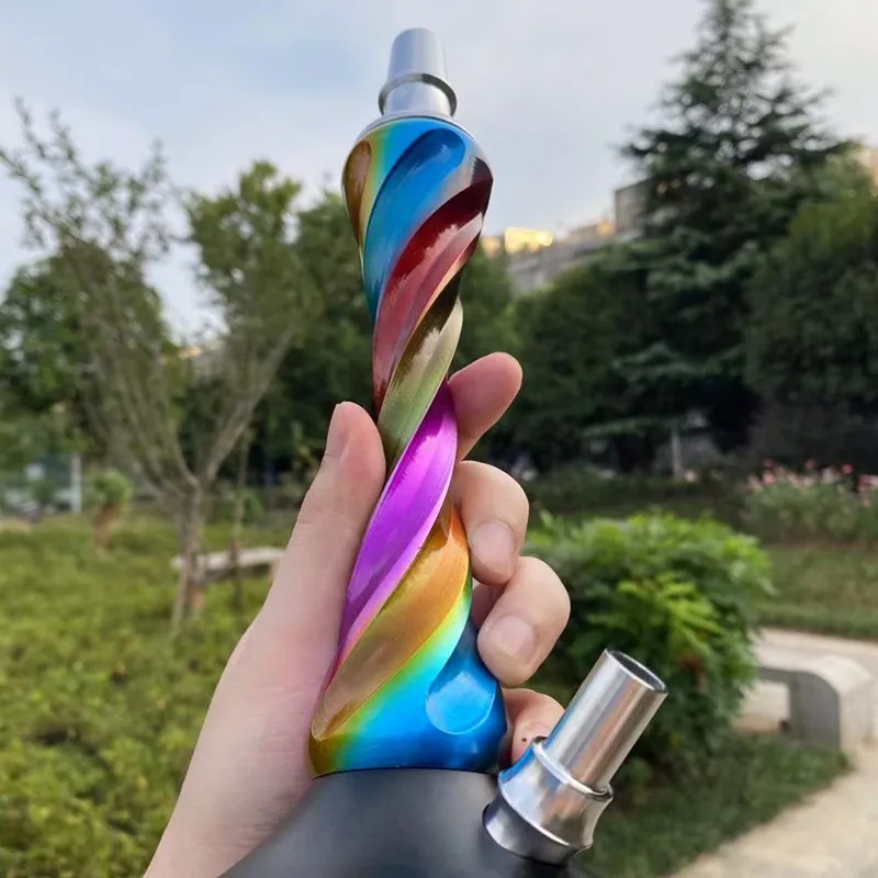 

Stained Glass Bottle Nargile Narguile Cachimba Hookah Accessories for Alpaha S and Model X and MattPear