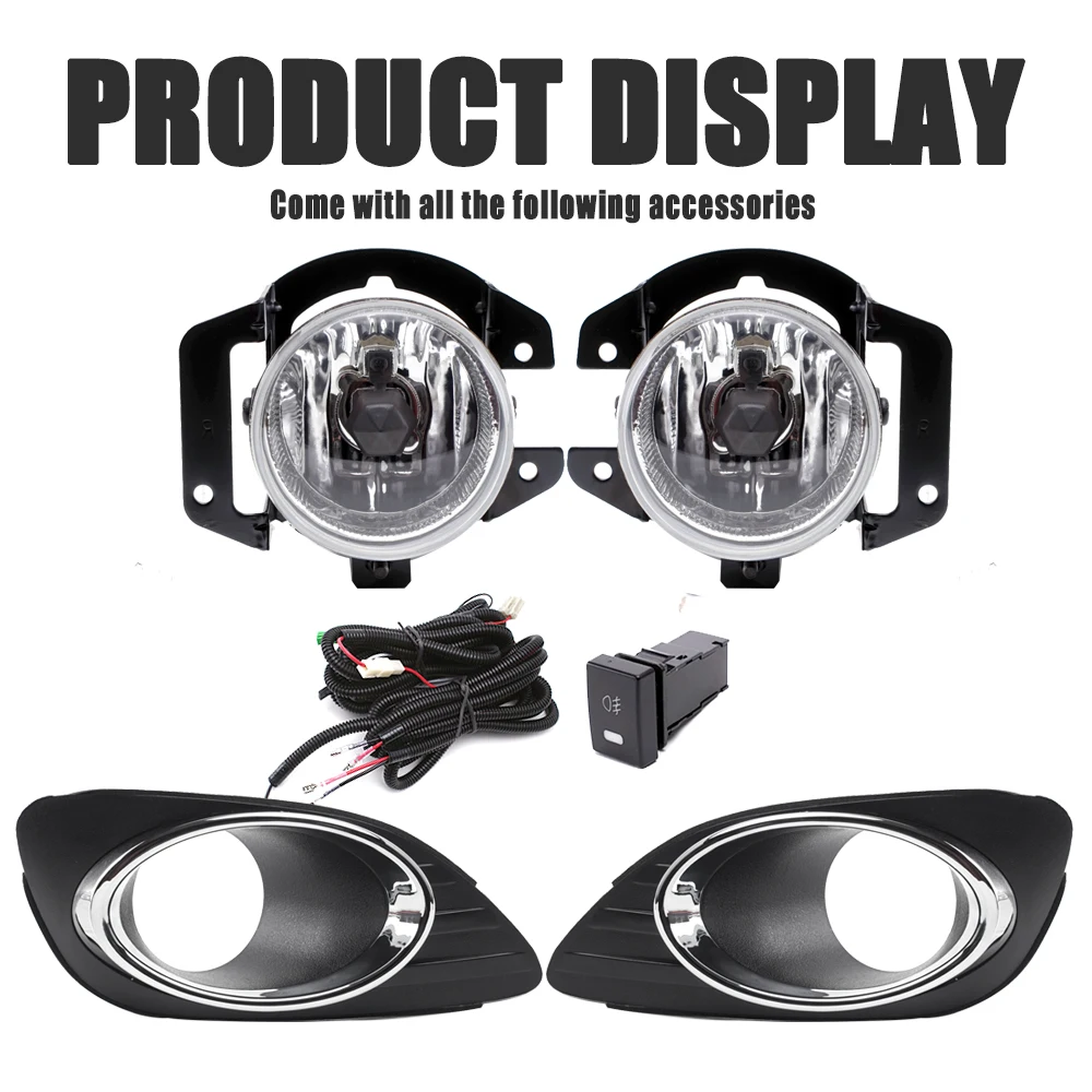 FOR TOYOTA VIOS 2007-2011 / YARIS 2008-2011 ORIGINAL OEM FOG LAMP WITH SWITCH WIRERING 2
