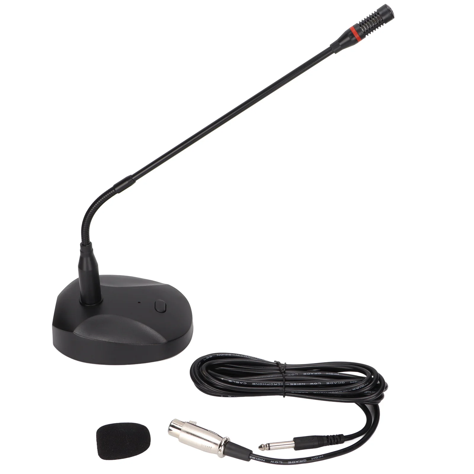 

Wired Gooseneck Microphone Smart Noise Reduction Desktop Mic With XLR to 6.35mm Cable For Conference Meeting