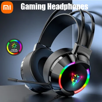 Xiaomi Wired Gaming Headphones Game Headset Noise Cancelling Earphone with Microphone Volume Control for PS4 Play Station NEW 1