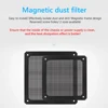 PC Case Filter Cover with Hole 8-14cm Magnetic Frame Dust Filter Dustproof Mesh Cover Net Guard PC Computer Accessories 4