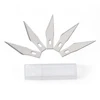 Non-Slip Metal Scalpel Knife Tools Kit Cutter Engraving Craft knives + 5pcs Blades Mobile Phone PCB DIY Repair Hand Tools 4