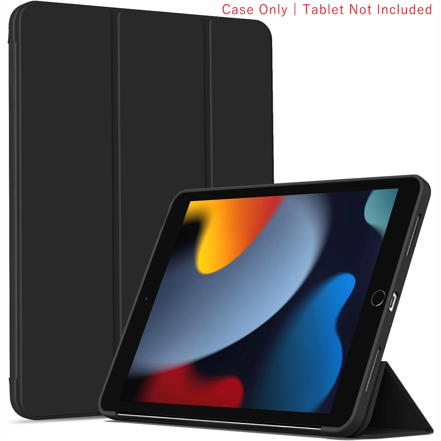 Premium Tri-fold Flip Case with Magnetic Stand and PU Leather Protective Cover