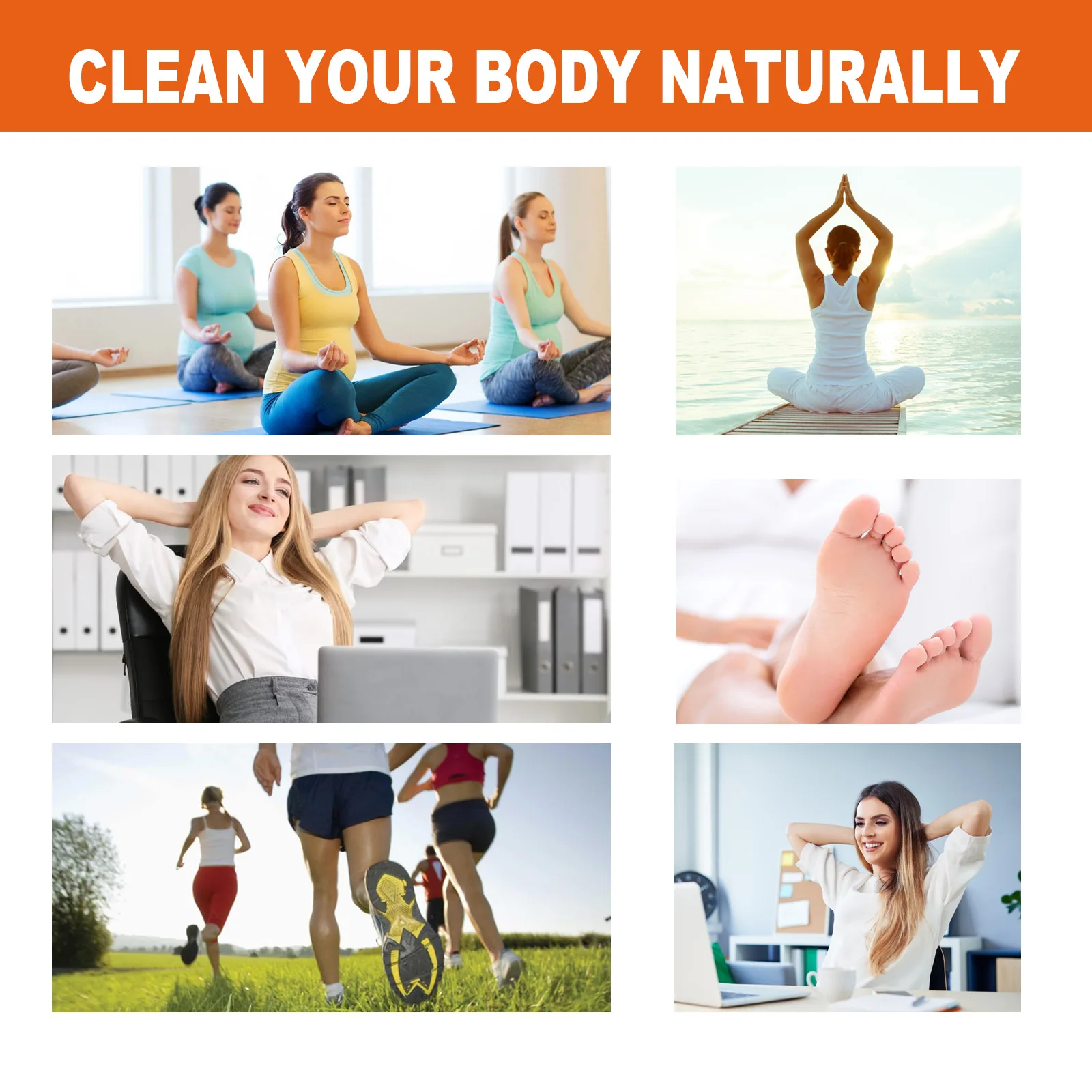 Deep Cleansing Foot Pads Bamboo Charcoal With Ginger Powder For Better Sleep