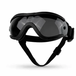 Adjustable UV Protection Dog Goggles - Soft, Waterproof Sunglasses for Outdoor Pet Adventures (GRAY)