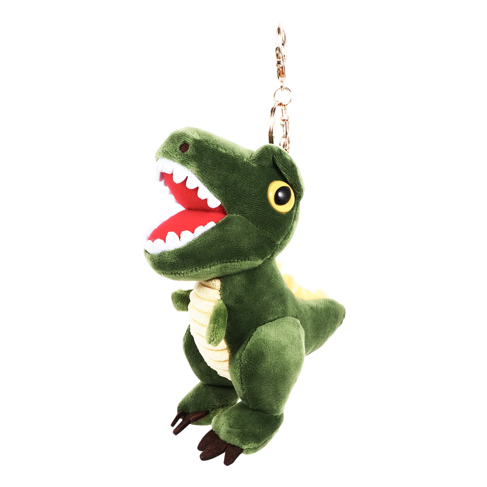 

Key Chain Mini Backpack Bag Hanging Ornament Ring Holder Keychain Pp Cotton Pendant Dinosaur Plush Toy Child