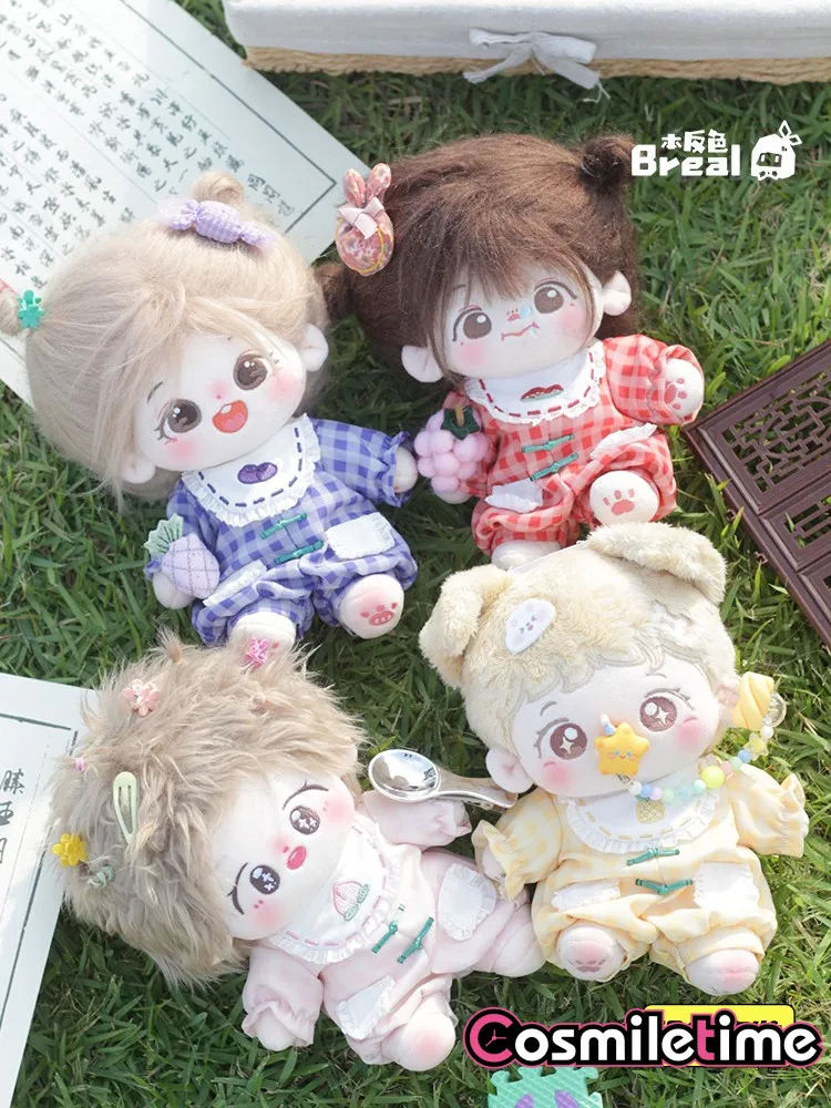 

Одежда для куклы 10 см, фрукты, черника, ананас, клубника, элемент, модный костюм для плюшевых игрушек