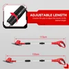 10Inch 4000W Brushless Electric Lawn Mower 36000RPM Cordless Grass Trimmer Length Adjustable Garden Tools For Makita 18V Battery 4