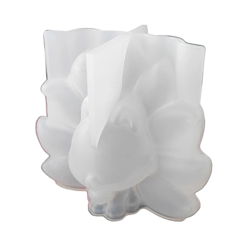 

E15E украшение рабочего стола ручной работы, форма для литья из смолы, сделай сам, 3D украшения в виде животных, форма для для