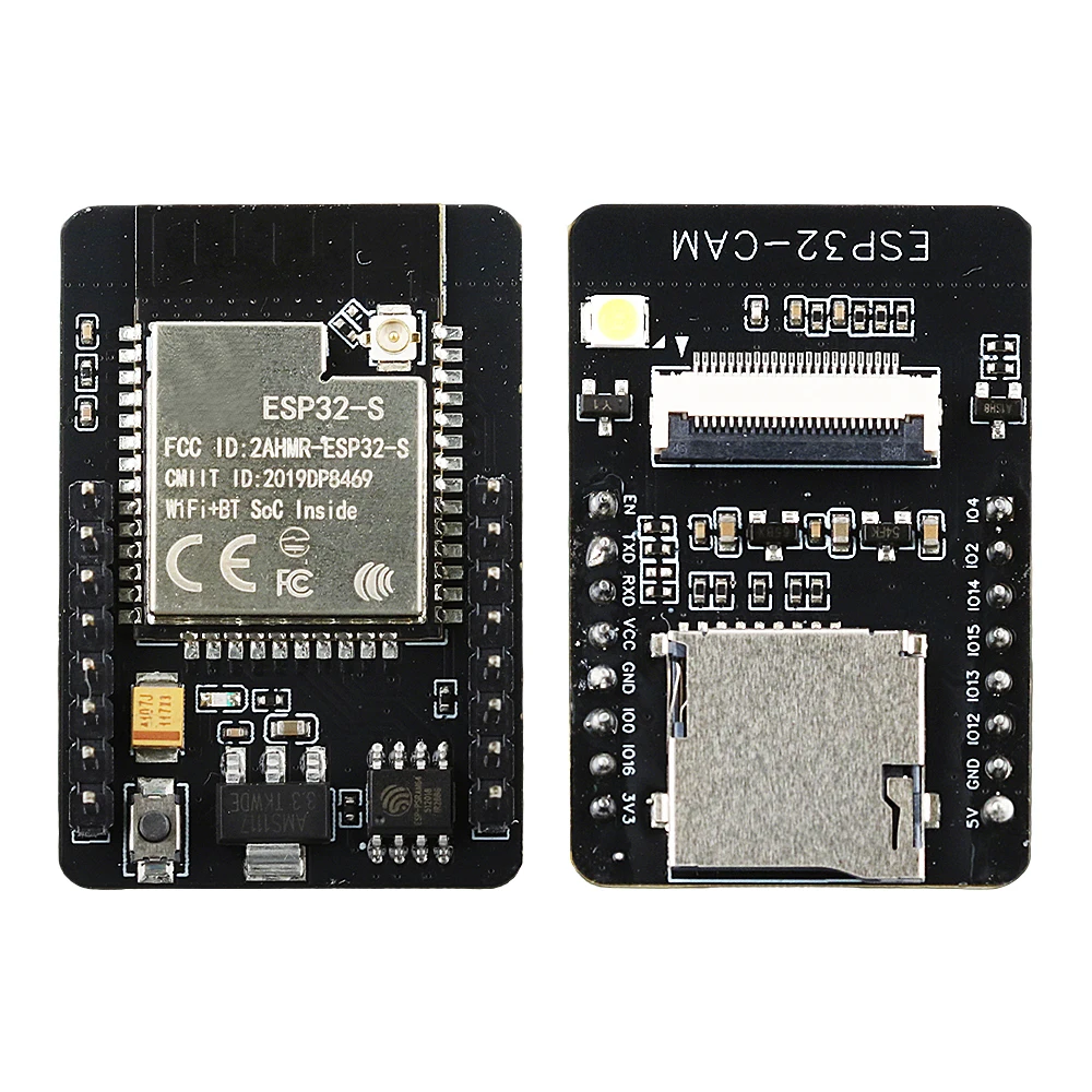 Kit Modulo Fotocamera ESP32 CAM Originale con Antenna Estesa, WiFi 2.4 GHz, Bluetooth, 8MB PSRAM, Modulo Fotocamera OV2640, 66 Gradi, TYPE-C - immagine 2