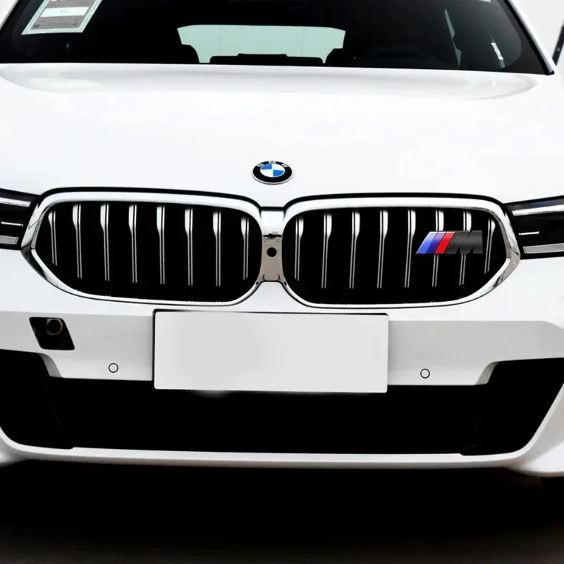 BMW 3D 프론트 그릴 배지 X1 X2 X3 X4 X5 F48 G01 E84 E83 F39 F10 F30 G11 G07 G86 G60 E60 차량 바디 장식 자동차 액세서리