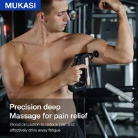 MUKASI Electric Massage Gun 32 Level Fascia Gun Deep Tissue Neck Body Back Muscle Sport Massager Relaxation Pain Relief Exercise 1