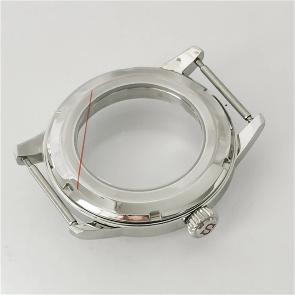 NH35 Case 40mm Stainless Steel Case Waterproof Mineral Glass Watch Cases for NH38/NH35/NH36/4R/7S Movement Fits 35mm Dial