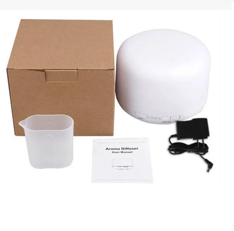 Air Aroma Diffuser Ultrasonic Humidifier Home Electric Aromatherapy Essential Oil Aroma Diffuser 7Color LED Light