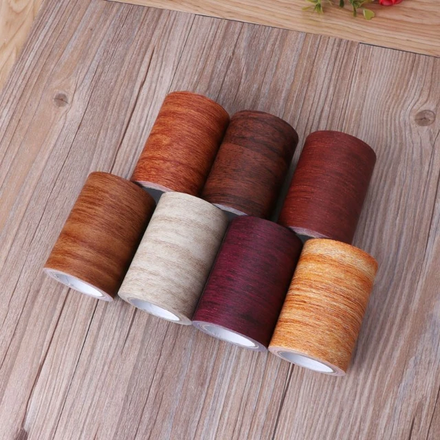 Self Adhesive Fix Patch Leather Wood Grain Tape Furniture Floor Baseboard  Repair Subsidies PU Fabric Stickers PU Leather Patches - AliExpress