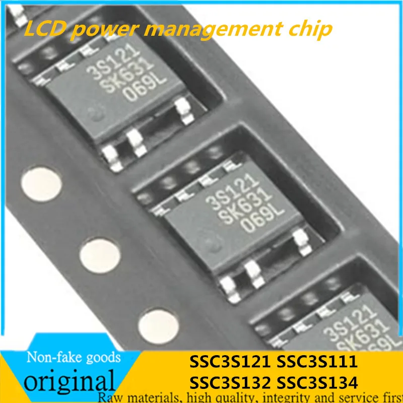 

10PCS new original SSC3S121 3S121 3S111 3S132 3S134 3S241CA power chip SOP-7