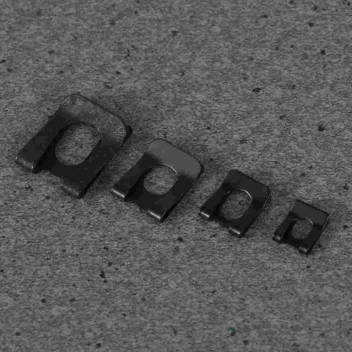 

40pcs DK Axis Retaining Ring Block U Type Clip Screw Fastener for Furniture