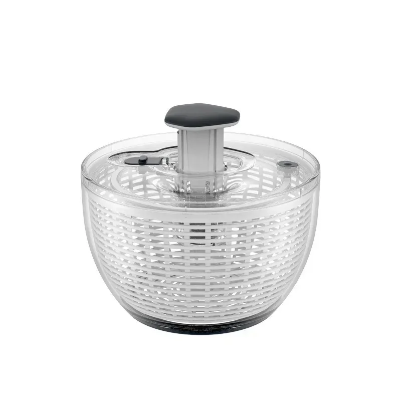 Multifunctional Vegetable Dehydrator Salad Spinner Lettuce Leaf Washer Dry and Wet Separation Draining Basket Kitchen Gadgets