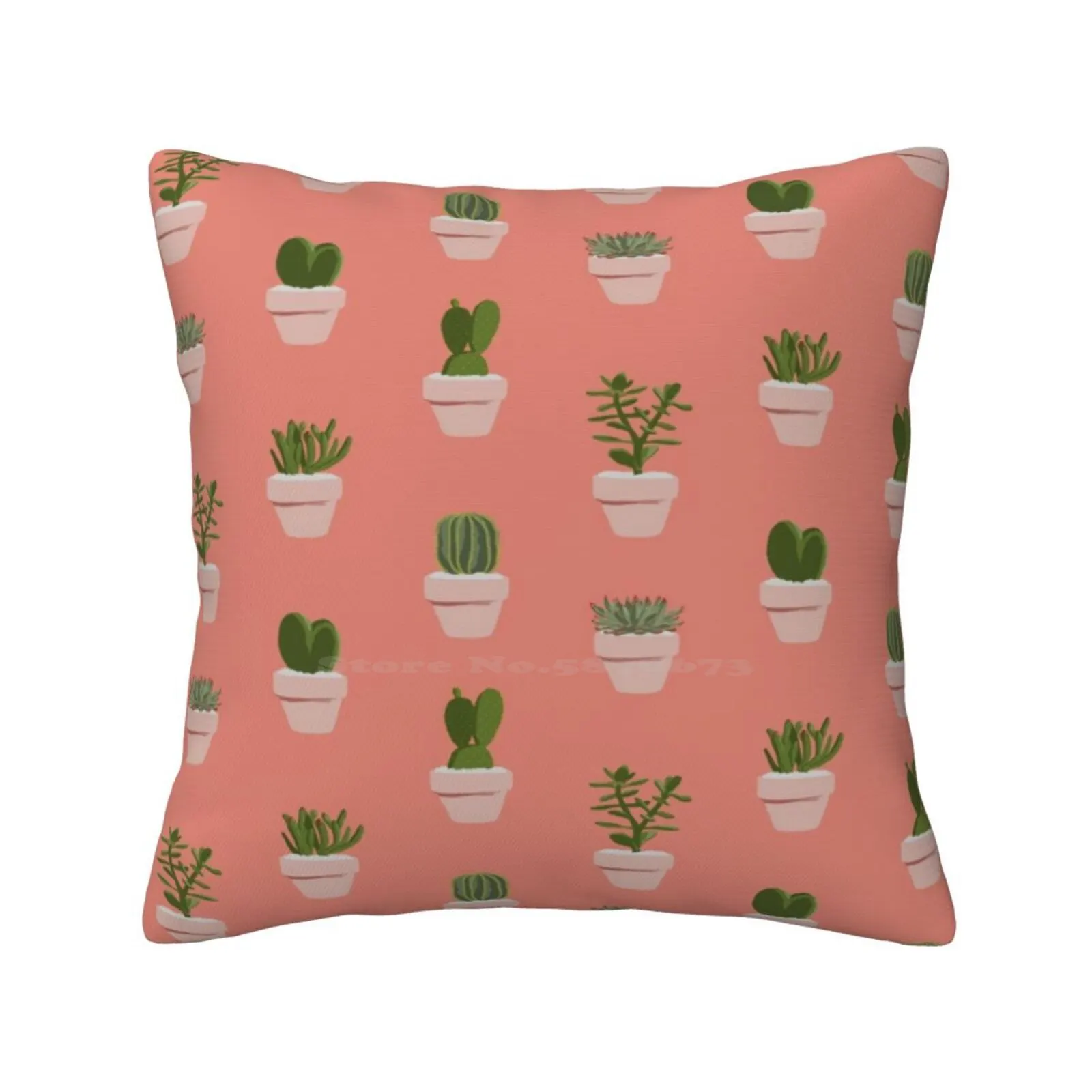 Cactus E Cuscini Succulenti Custodia Camera Da Letto Decorazione Della Casa Cactus Succulente Echeveria Hoya Crassula Optunia Euphorbia Ripeti