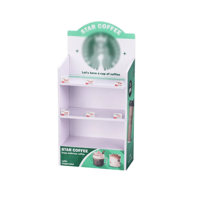 スーパーマーケットの店のミニチュアかわいい棚、シミュレーション