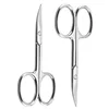 Curved Blade Eyebrow Scissors Professional Stainless Steel Precision Trimmer Eyebrow Eyelash Hair Remover Tool Nose Hair Scissor 2