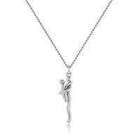 Collier bicolore 2025 avec pendentif détachable Mère et Enfant, bijoux DIY pour occasions spéciales en famille 3