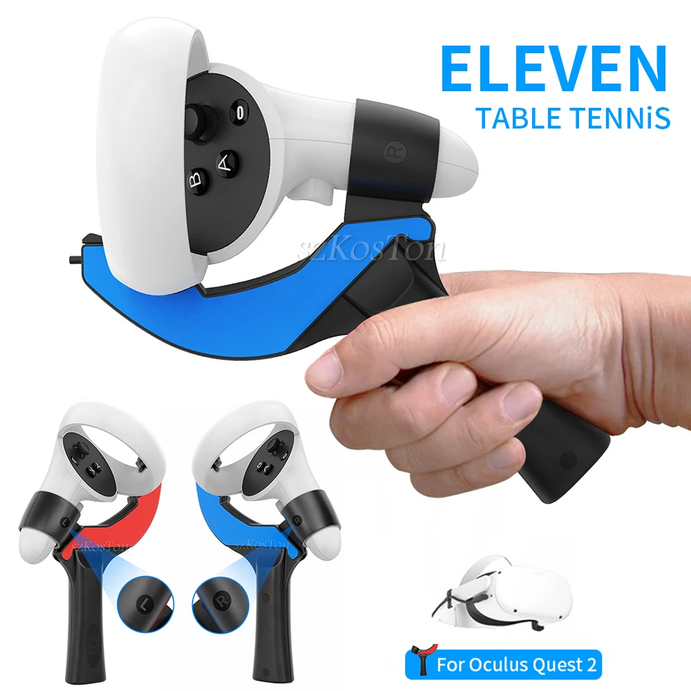 Table Tennis Paddle Grip Handle For Oculus Quest 2 controllers Playing