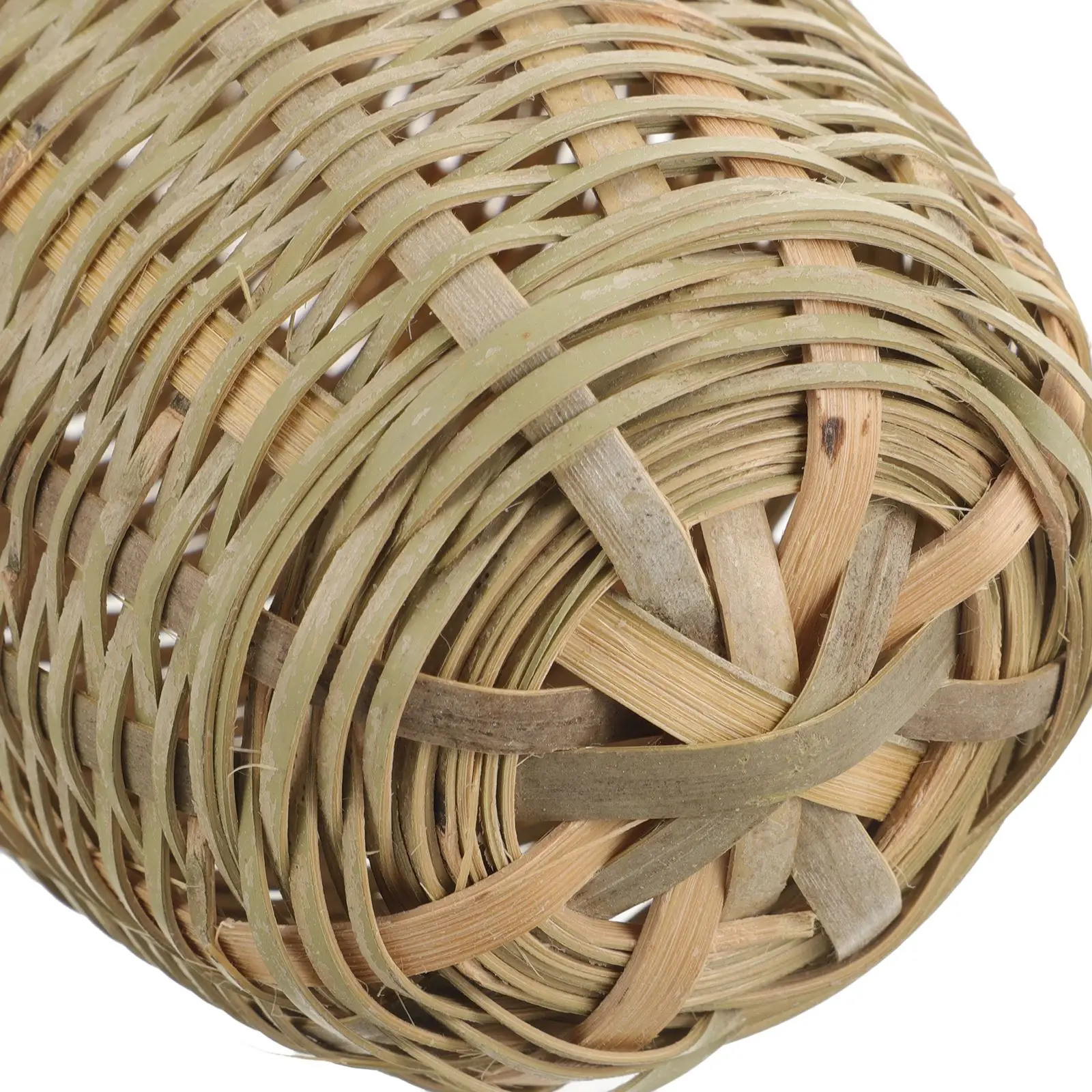 Handmade Bamboo Woven Basket Wine Filter Basket Drain Filter Mesh Beer Filtering Tool-Making Rice Cake Wine Strainer 29x12x12cm