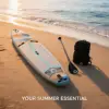 Inflatable Stand Up Paddle Board With Stable Non-Slip EVA Deck Gradient Light Wood Grain Design Tri-Fin System High Weight Capacity And Complete Kit Including Paddle Backpack Pump For Family Water Sports