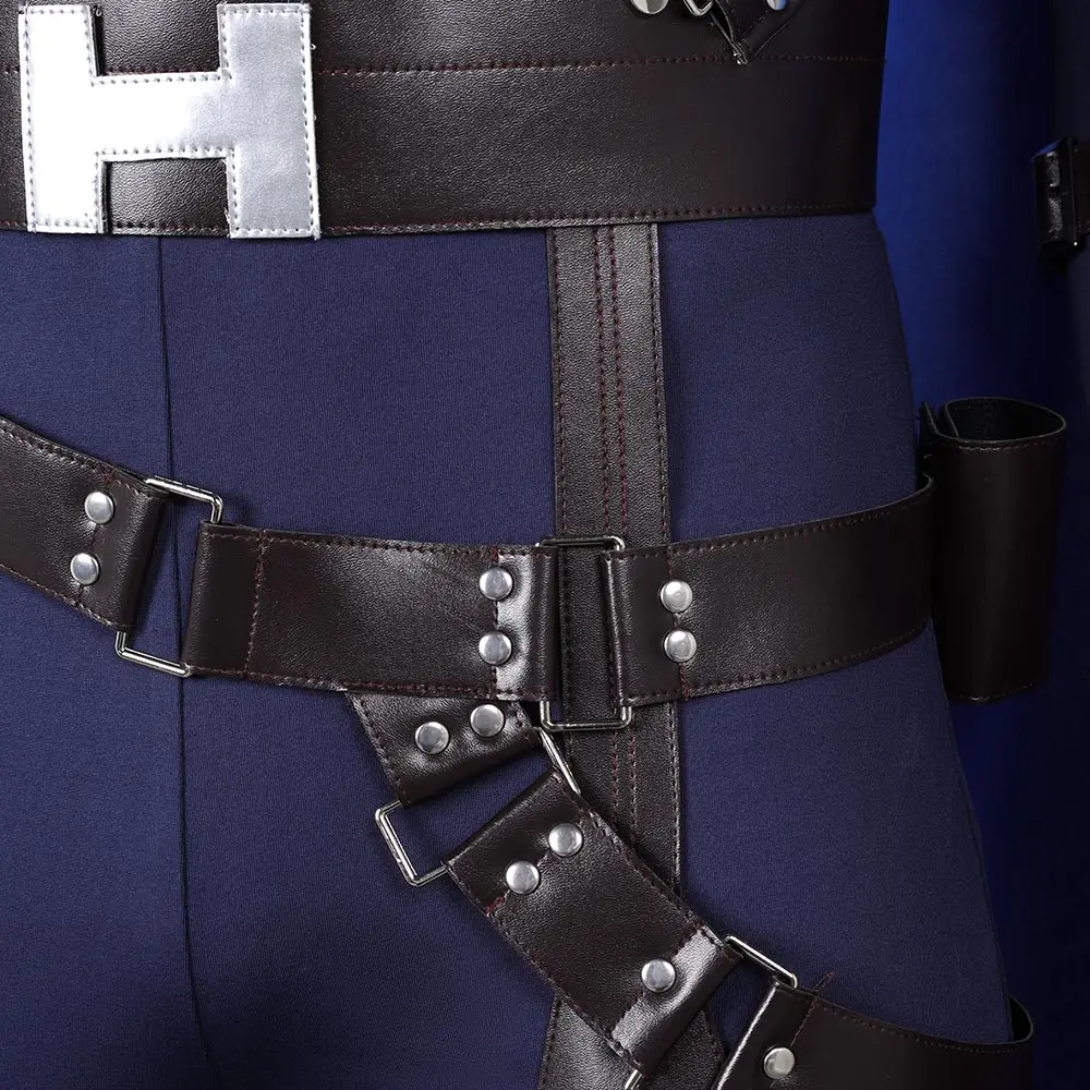 Final Fantasy VII-Inspired Cloud Strife Cosplay Costume for Adults