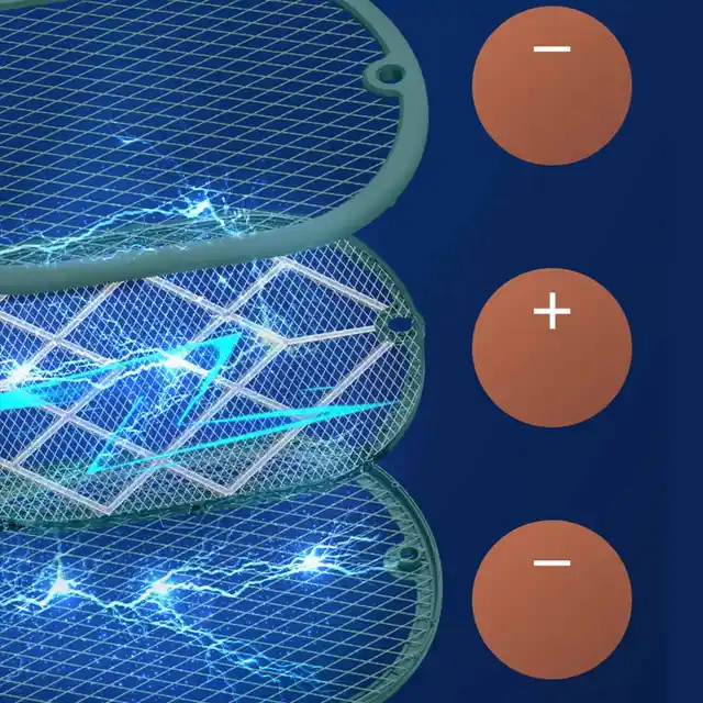 3000V Elektromos Rovar Ütő Swatter Zapper Usb Újratölthető Nyári Szúnyog Kill Fly Bug Killer Trap - Image 5