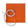 12V 24V 110V 220V Silicone Rubber Electric Heating Pads Heater Plate Baking Mat Adhesive NTC 100K Thermistor Temperature Sensor 1